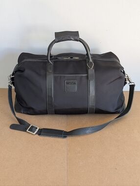 Coach | Coach New York Gotham Weekender Duffle Bag, Black Leather & Nylon